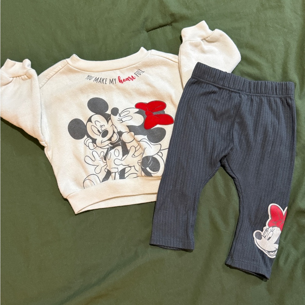 Disney outfit set 0-3